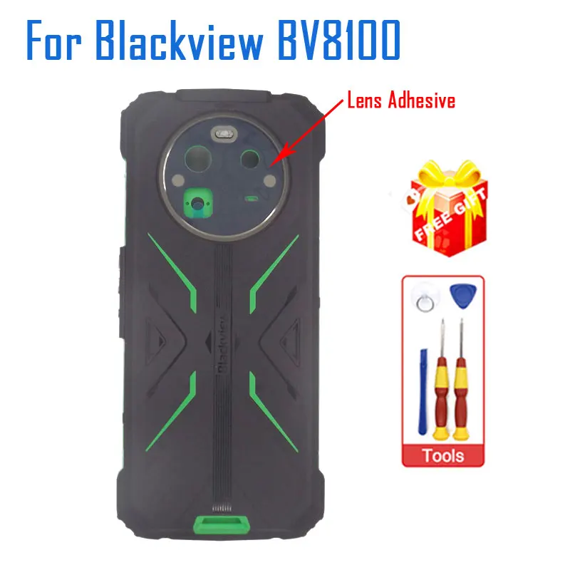 New Original Blackview BV8100 Battery Cover Cell Phone Back Cover Receiver Fingerprint Cable For Blackview BV8100 Smart Phone