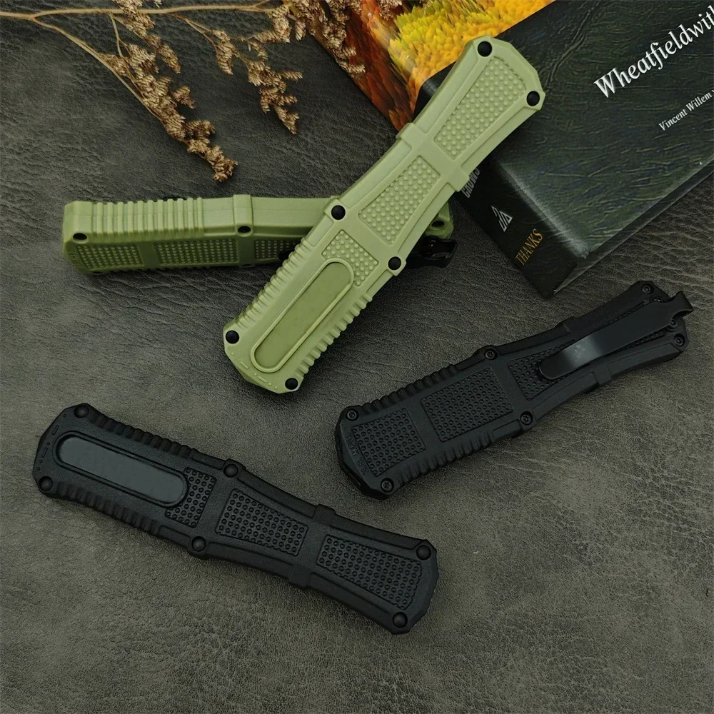 BM 3370 Outdoor Pocket Knife 440C Blade Nylon Fiber Handle with Pocket Clip Camping Hunting Survival Tactical Knife Rescue Tool