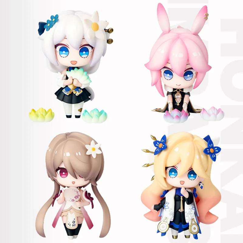 Honkai Impact 3 Q Edition Action Figure Toys Double Cherry Starlit Astrologos Durandal Rita Rossweisse Collect Decoration Gifts