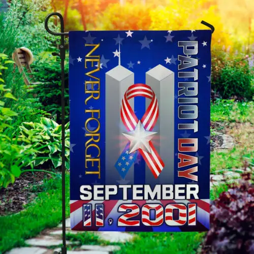 Флаг «День патриота» 11 сентября 2001 года, садовый флаг, ANM LLP