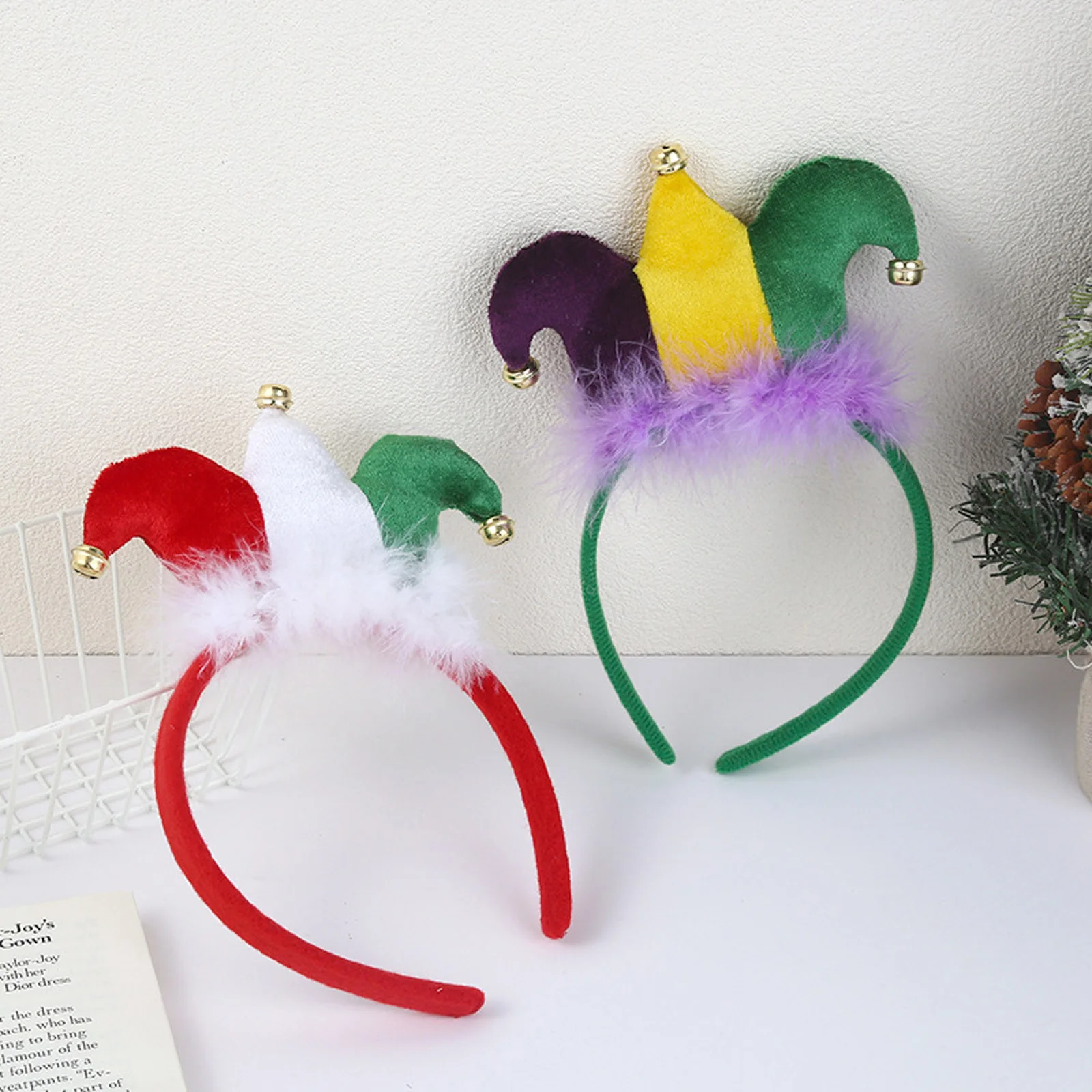 أطفال عيد الميلاد عقال مهرج أغطية الرأس قبعة مضحكة لمهرجان حفلة تنكرية تأثيري اللباس التبعي #6