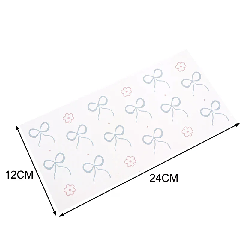 ثلاثية الأبعاد الأشعة فوق البنفسجية نقل ملصقات 16 أوقية كأس يلتف الكرتون Bowknot المطبوعة ملصقات كريستال DIY بها بنفسك الزجاج السيراميك معدن الجلود الخ. D16552