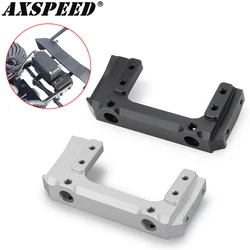 AXSPEED Metal CMS Servo riposizionamento supporto paraurti anteriore per Axial SCX10 90047 Wrangler 90046 1/10 RC Crawler Car Upgrade Parts