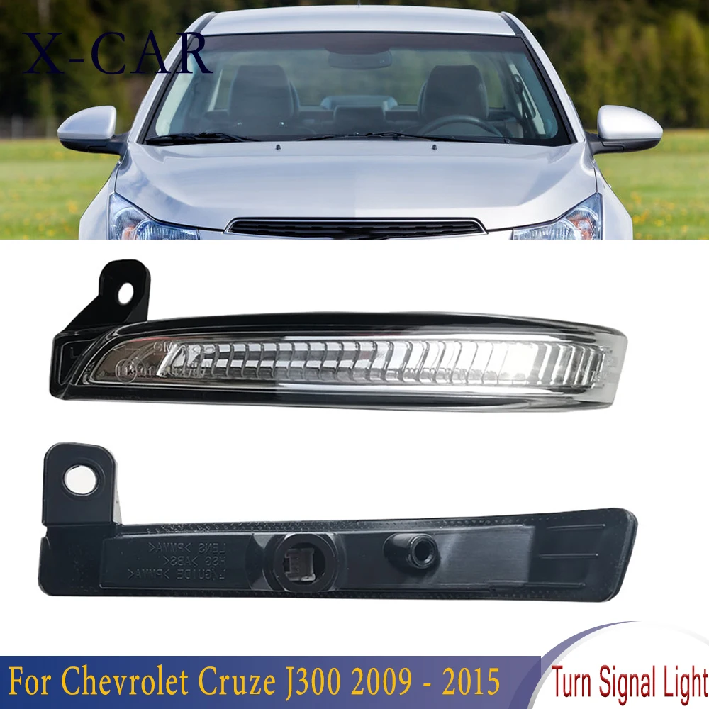 Car LED Rear View Mirror Light Turn Signal Lamp 94537661 94537660 For Chevrolet Cruze J300 2009 2010-2015