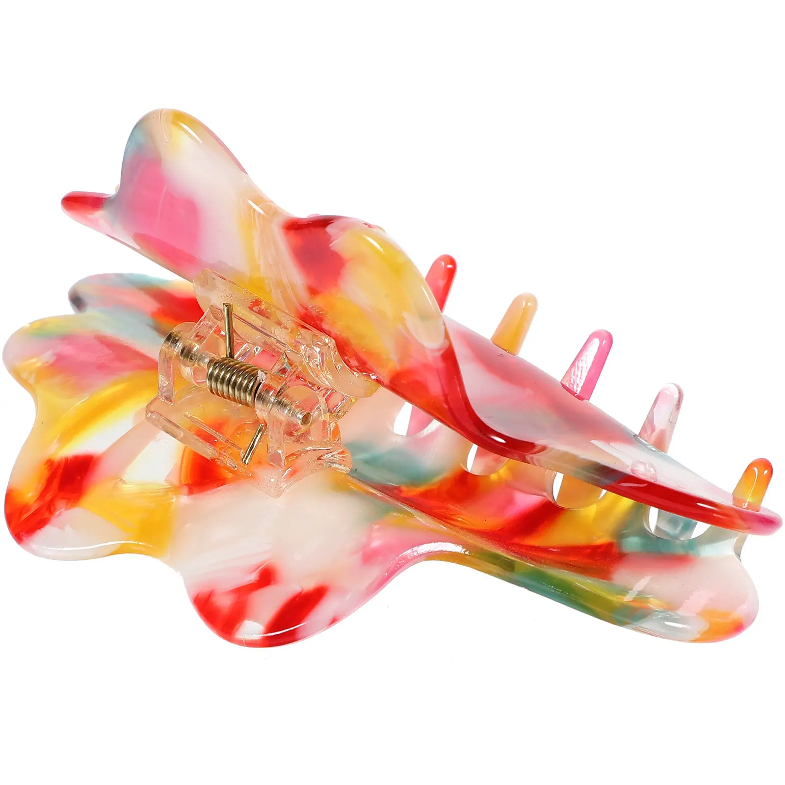Large Hair Claw Clip for Women Cute Decorative Jaw Clip Strong Grip for Thick Fine Hair Party Wedding Makeup Face Washing