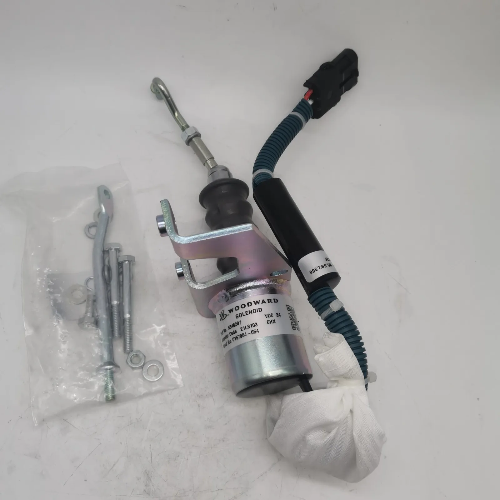 Genuine Product Excavator Parts Flameout Shut Down Solenoid Valve 5366559 5346207 4942879 6735-81-9140 3931196/3919 for Cum-mins