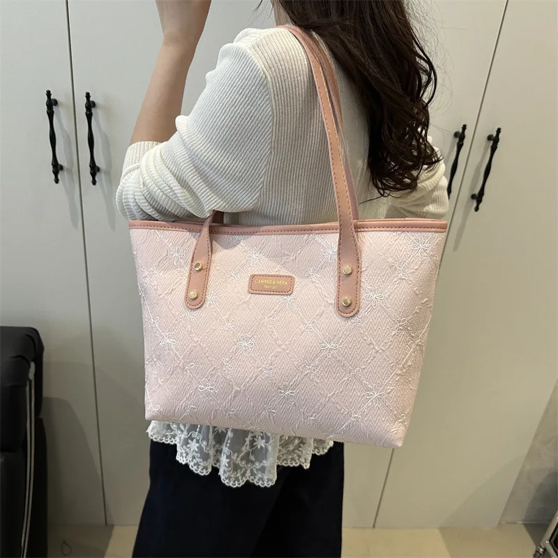 

Women's Hand Bags Shoulder Bag PU Wallet Portable Tote Handbags Crossbody Bag Fashion Big Square Bag Casual for Daily Commute