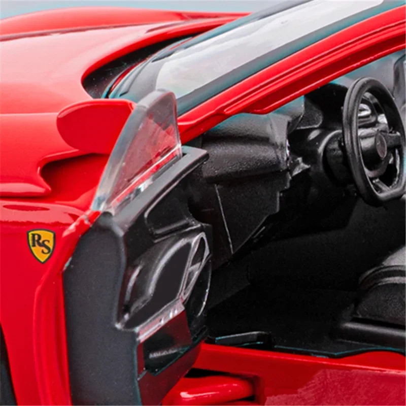 1:32 Purosangues FUV SUV سبيكة سيارة رياضية نموذج دييكاست المعادن سباق السيارات المركبات نموذج محاكاة الصوت والضوء لعبة أطفال هدية