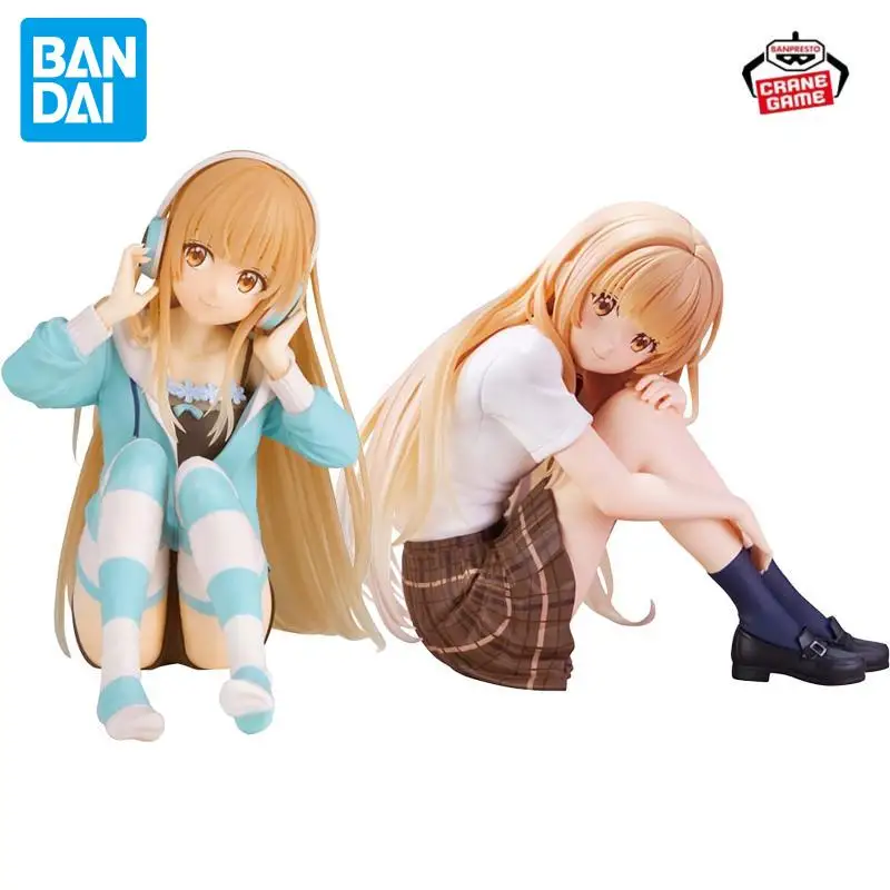 

Подлинная Bandai, оригинальная Banpresto Shiina Mahiru, ПВХ, 16 см, украшение для рабочего стола, аниме, фигурки, модель, коллекция игрушек, подарки