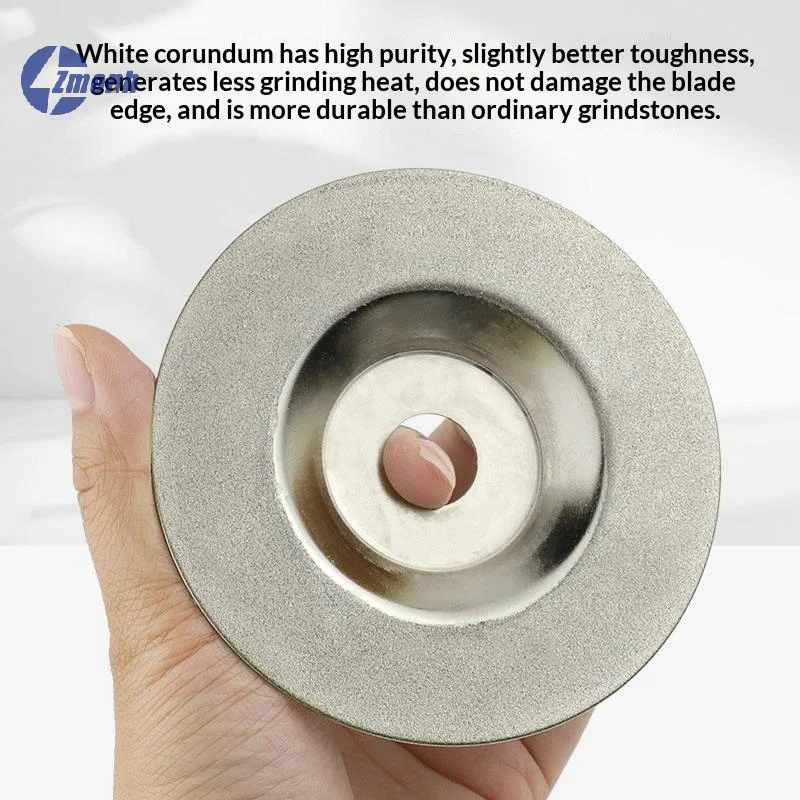 New！1 PCS Wearproof Abrasive Disc, Durable Long Lifespan Grinding Accessory For Kitchen Knives And Scissors