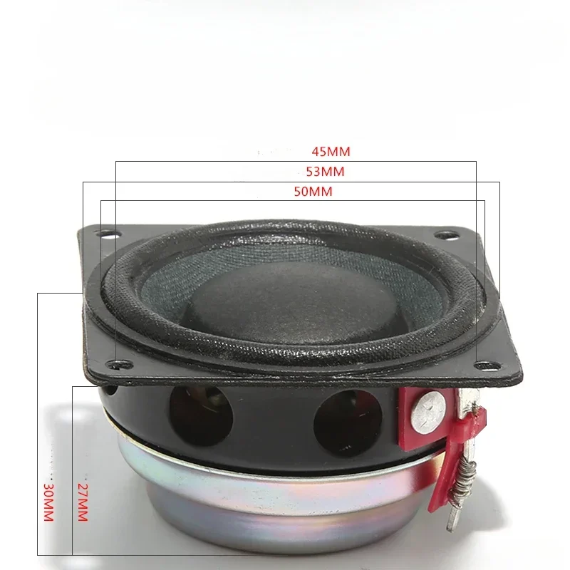 Sotamia-ポータブルBluetoothスピーカー、ライフスタイル用のフルレンジオーディオスピーカー、2インチ、53mm、4オーム、28w、600、535、c50、l1、v48、2個