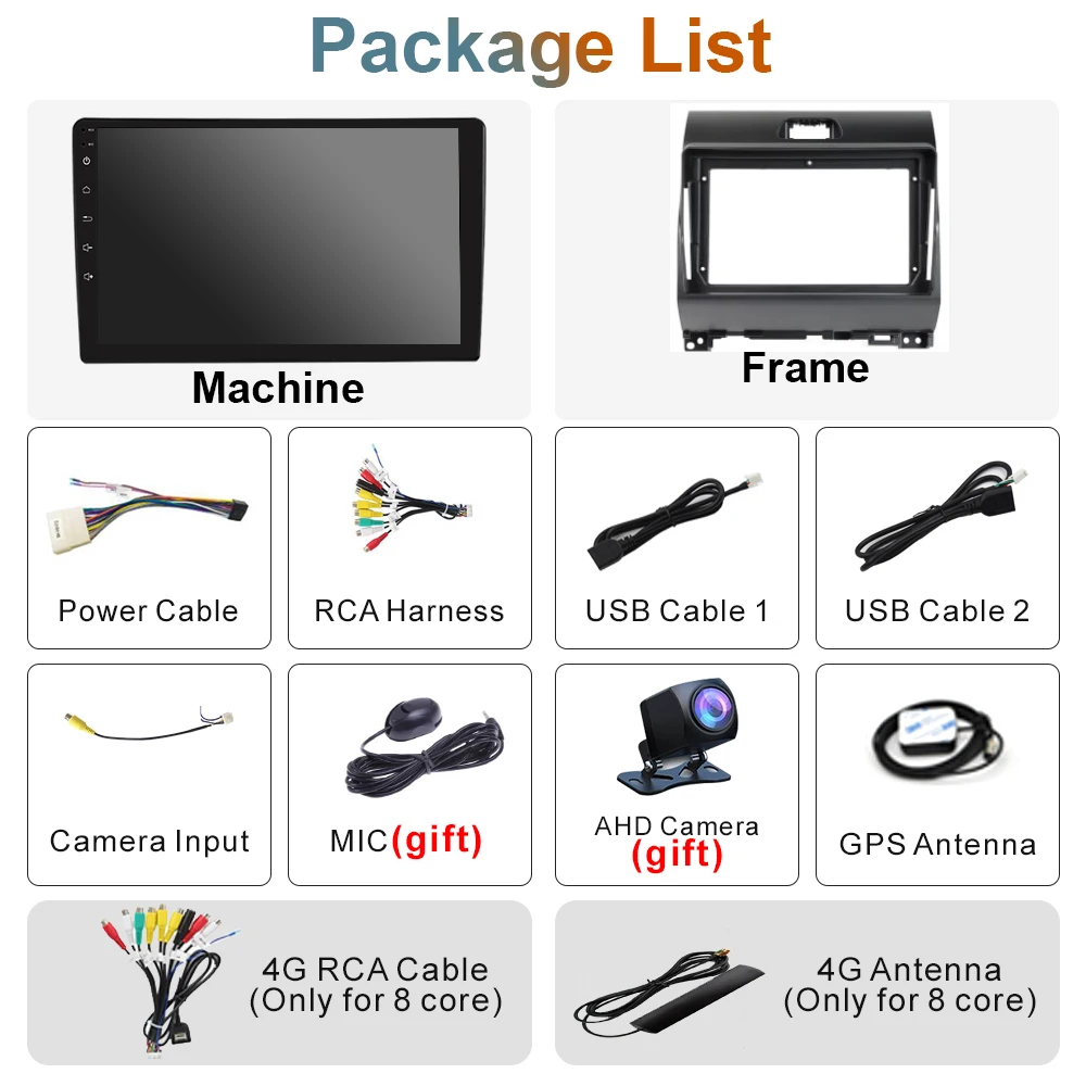 7862 Android 14 Car Radio All in one for Kia Ray 2011 - 2017 Multimedia Video Player Carplay Auto Stereo GPS Navigation Wifi DSP