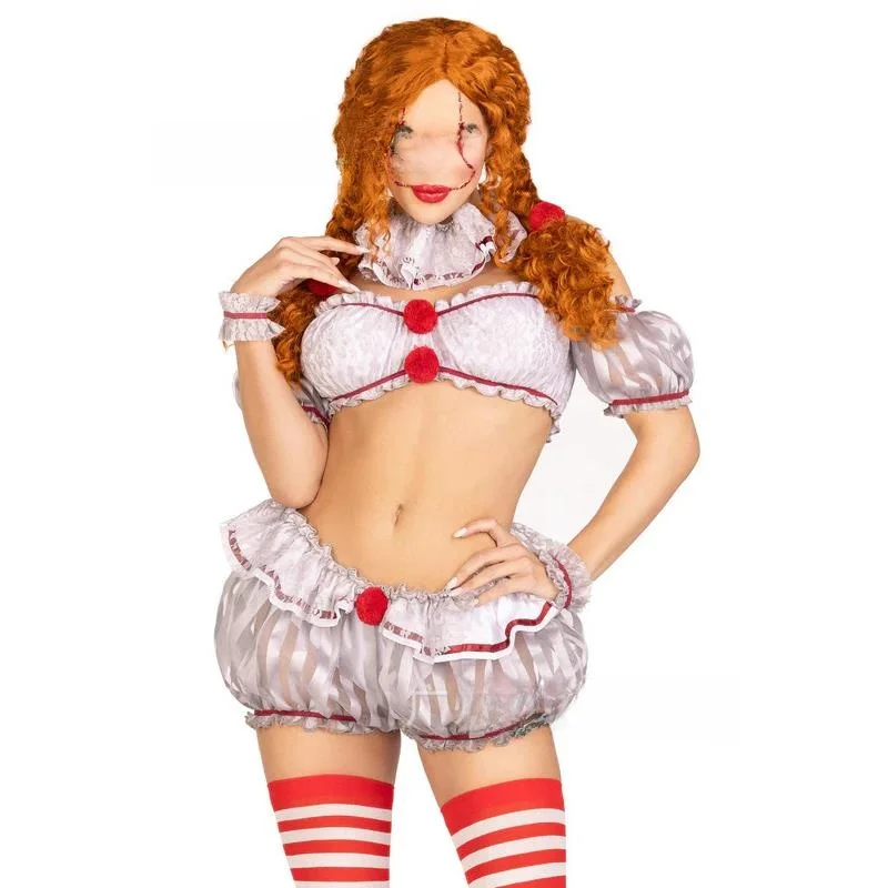 

Sexy Halloween Role-playing Clown Women's Costume Stage Performance Suit Adult Masquerade Ball Cross-border Ethnic Costume
