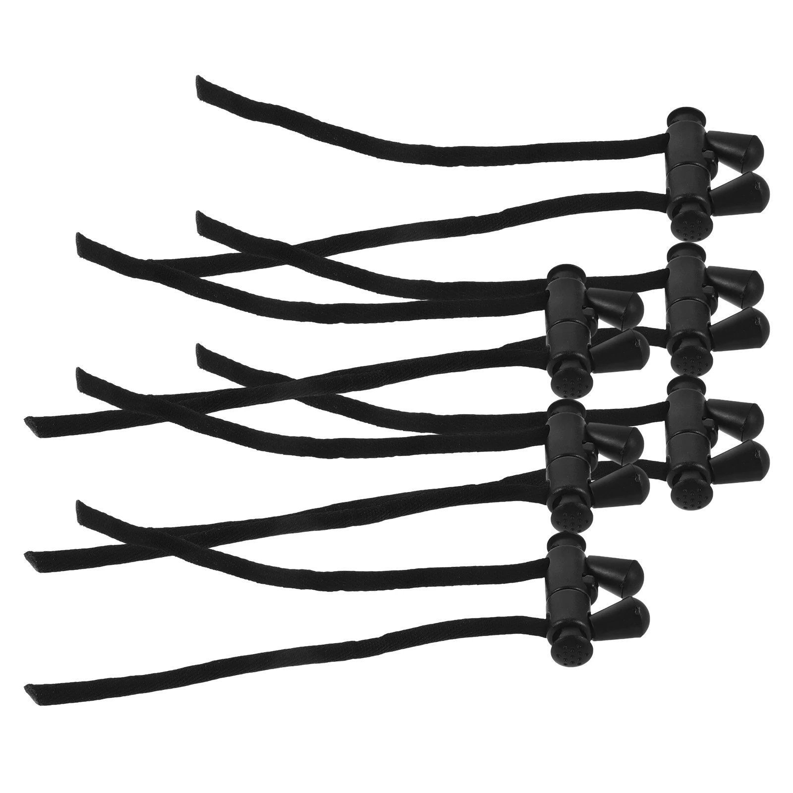 6 Pcs U Shaped Pillow Straps Adjustable Elastic Ropes for Travel Neck Pillows Fixing Replacement Cord String Accessories