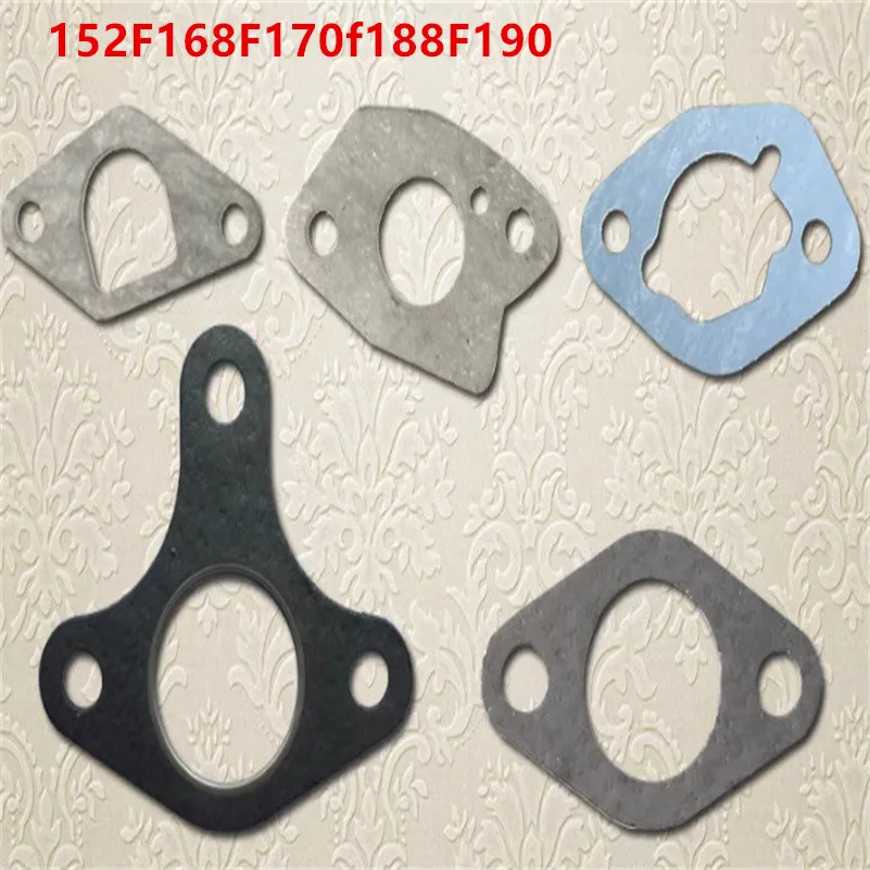 

152F 168F 170F 188F 190F 192F Micro Tiller Fuel Generator Carburetor Inlet Air Filter Silent Gasket Assembly