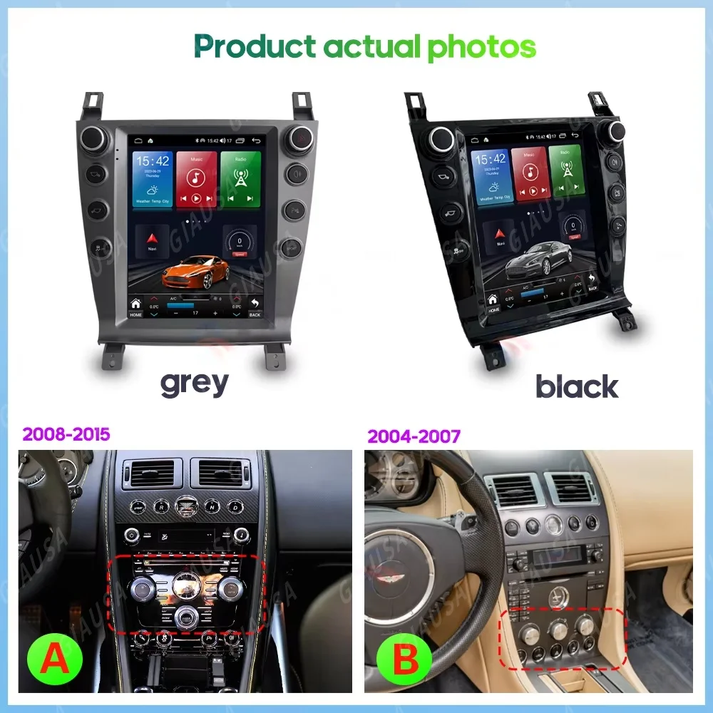 

Android 14 Touch Screen For Aston Martin 2005-2015 Carplay Car GPS Navigation Radio Multimedia Player Tape Recorder Head Unit