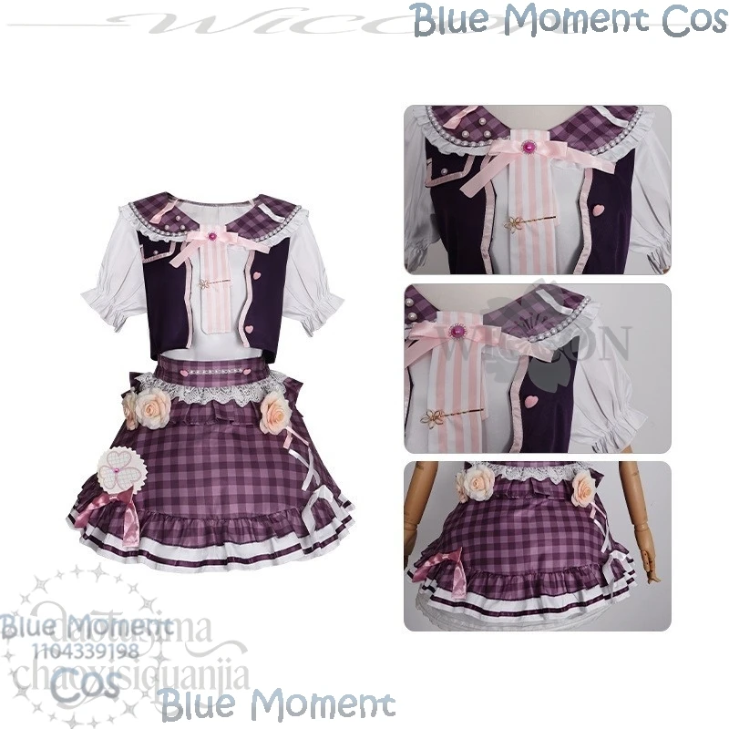 أنيمي لعبة مشروع Sekai تأثيري المزيد من القفز! 4 الذكرى السنوية موموي إيري زي الأرجواني Kawaii الحلو لوليتا جيراي كي عيد الميلاد