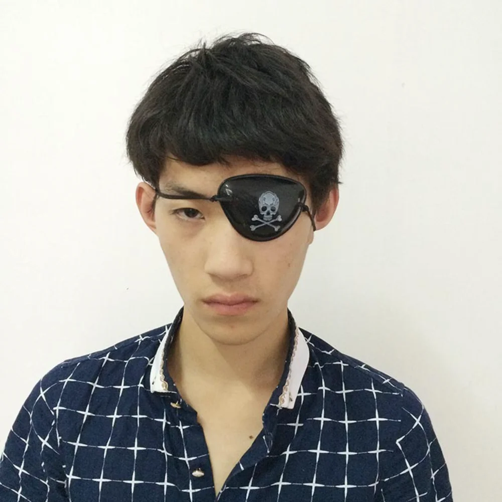 

One-eyed Dragon's Eye Masks Halloween Costumes Masquerade Caribbean Theft Accessories Props Pirate's Eye Mask