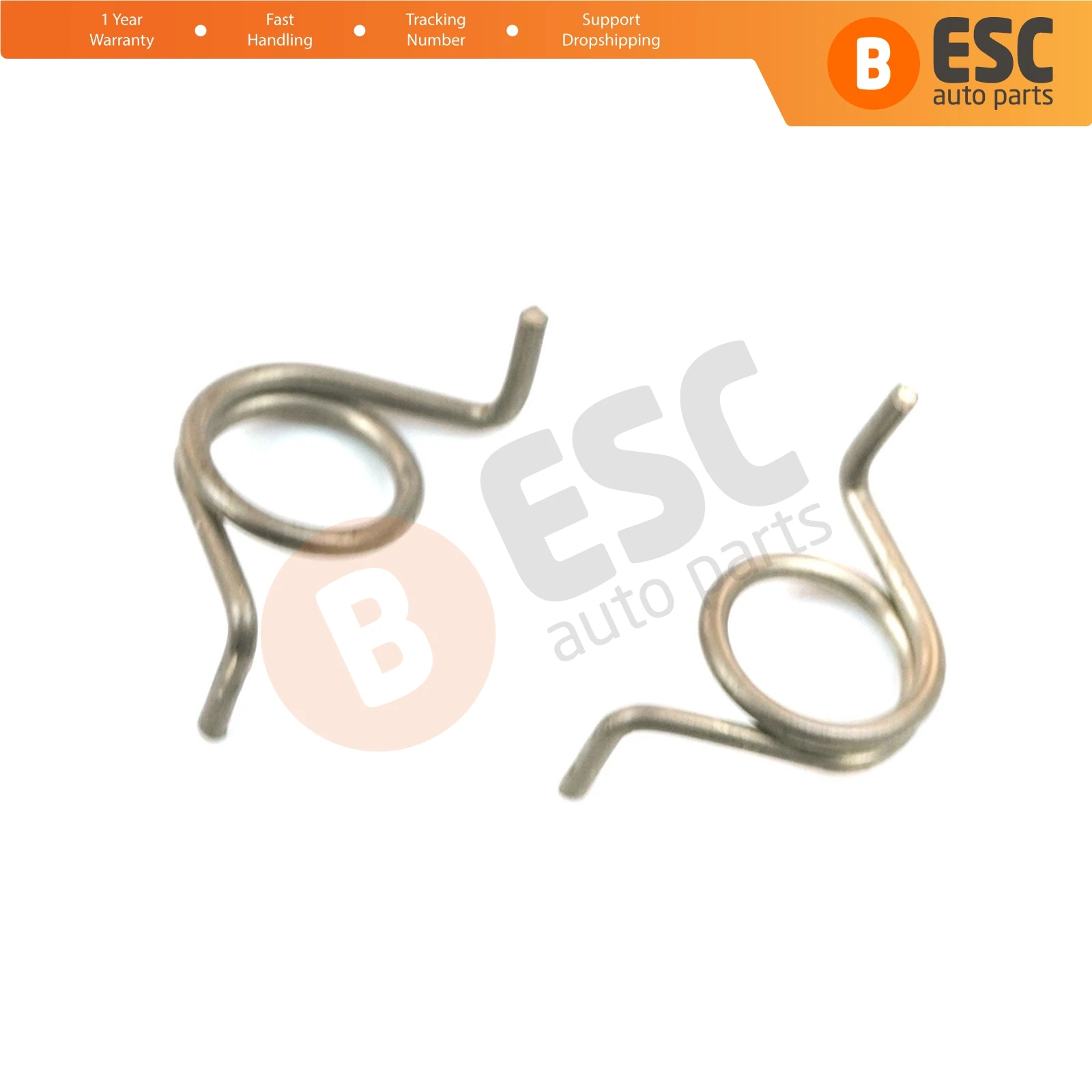 ESC Auto Parts EDP655 2 Pieces Door Lock Actuator Repair Springs Right and Left for Fiat Doblo Fast Shipment Ship From Turkey