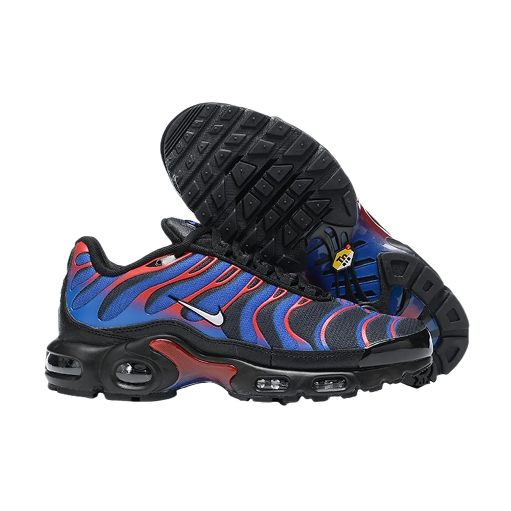 

Nike Original Air Max Plus Tn Men Fashion Versatile Anti-slip Wear-resistant Sports Running Shoes White Blue Red FN7805-001