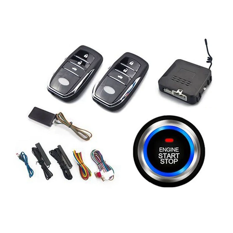 

Car Alarm Smart App Remote Start Stop System For Cars Engine Push Start System With Auto Ignition Button