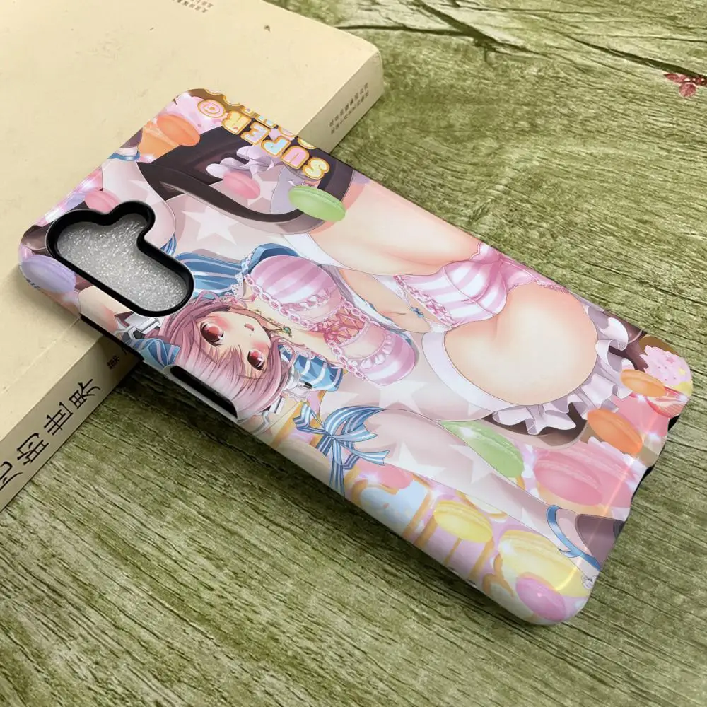 

Game-Super S-Sonico Phone Case for SamsungS25 Film Shell GalaxyS24Ultra 23plus S22 21 A56 36 26 16 Luxury Double layer Cover