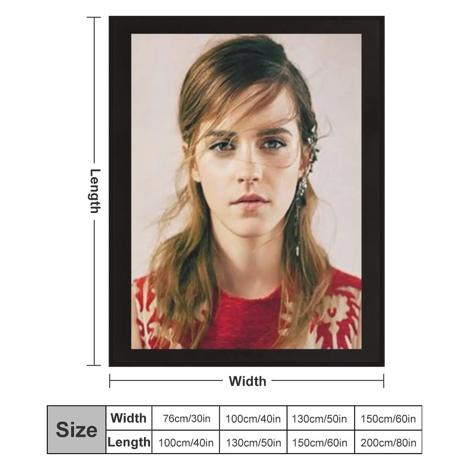 الألبوم - بطانية رمي إيما واتسون لتزيين عيد الميلاد، بطانيات عصرية للسرير أشعث متحركة