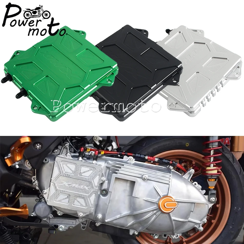 

Крышка коробки передач с ЧПУ для мотоцикла, детали воздушного фильтра, защита пропеллера для YAMAHA XMAX 300 v1 v2 v3 2017-25, крышка воздухозаборника