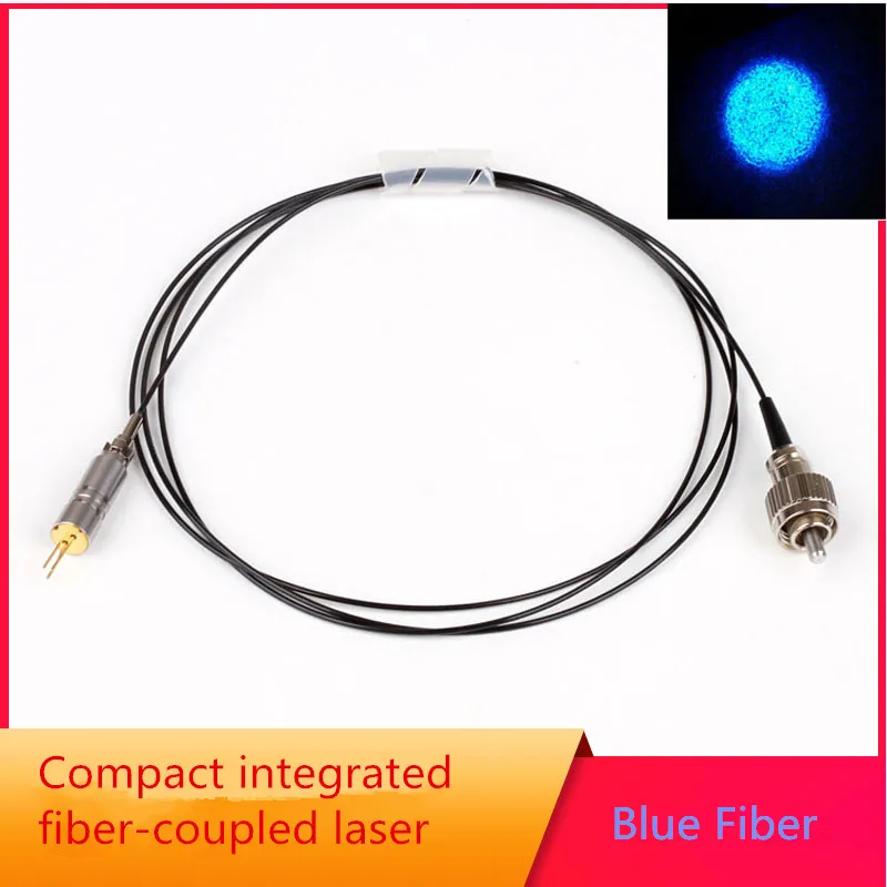 

450nm 80mW Multimode 200um Blue Fiber Coupled Laser Module ACC Driver