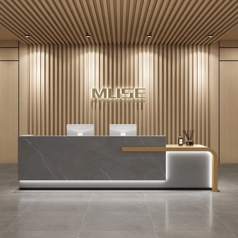 luxury beauty salon furniture cashier counter podium stands cash beautician reception pulpit for church point makeup desk modern 4