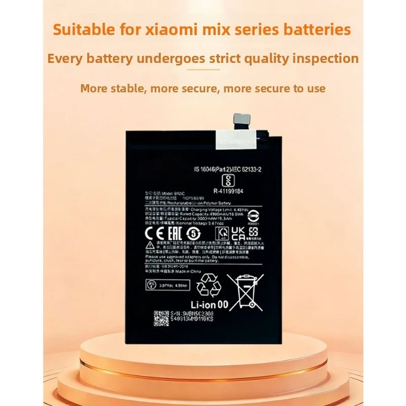 For Xiaomi Redmi Note 2/3/4/5A/6/7/8/9/10/11/12/13/14 Series Phone Battery High Quality Capacity Replacement Bateria  with Tools view 3