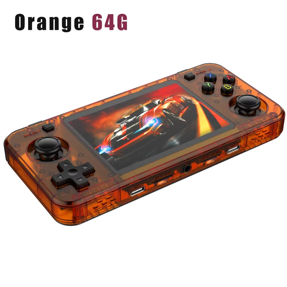 R36H ARKOS Retro Handheld Game Console Draagbare 64G 128G Pocket Video Player 3.5 Inch IPS Scherm R36S landschap Kid Gift