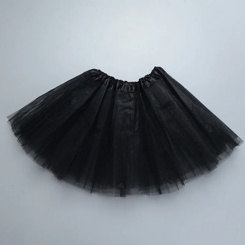 Meisje elastische ballet danskleding tutu's minirok voor verjaardagsfeestje dans 3-laags tule tutu rok voor kinderen prinses 2-8Y meisjes