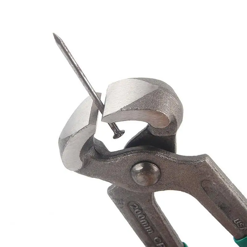 Prego Puxando Alicatadores End Cutter, Alicatadores Extrator, Força de mordida forte, Prego Extrator Ferramenta para Construção Artesão, Indústria