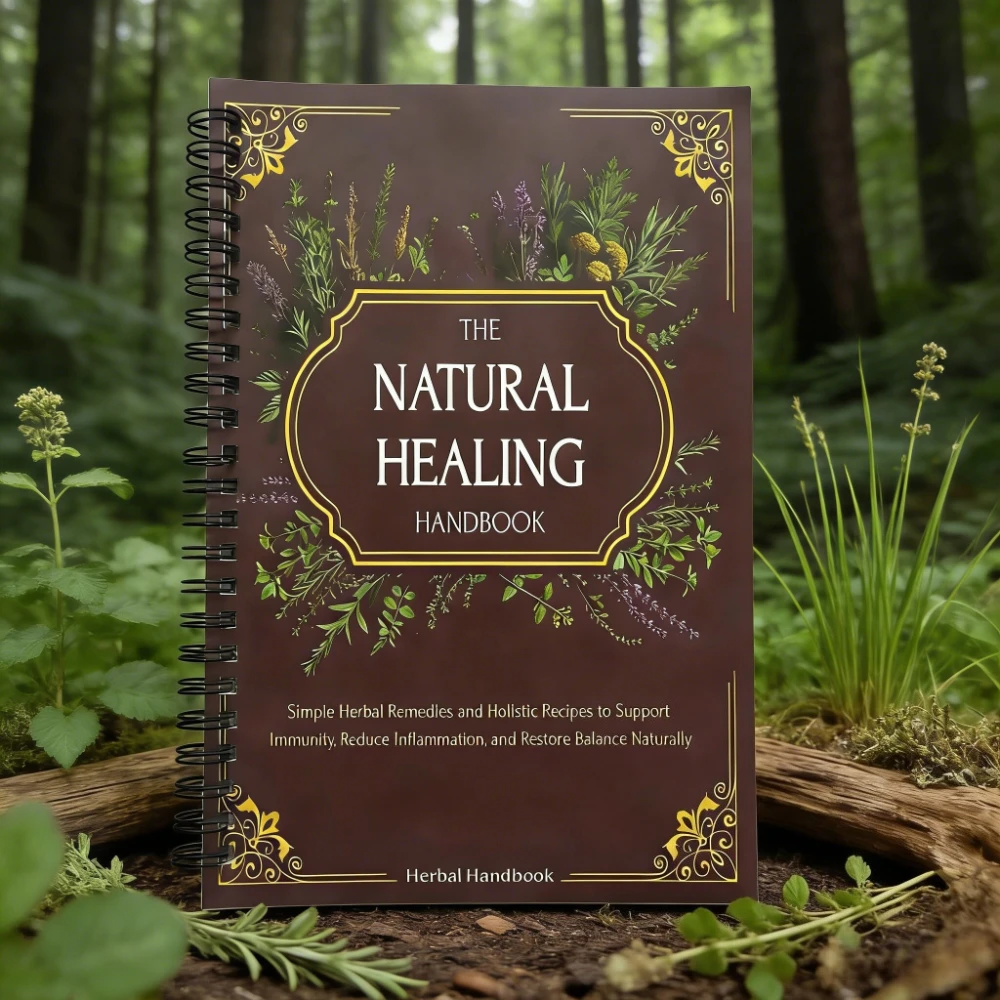 

Руководство по естественному исцелению: блокнот на спирали, удобный для чтения, с практической и коллекционной ценностью.