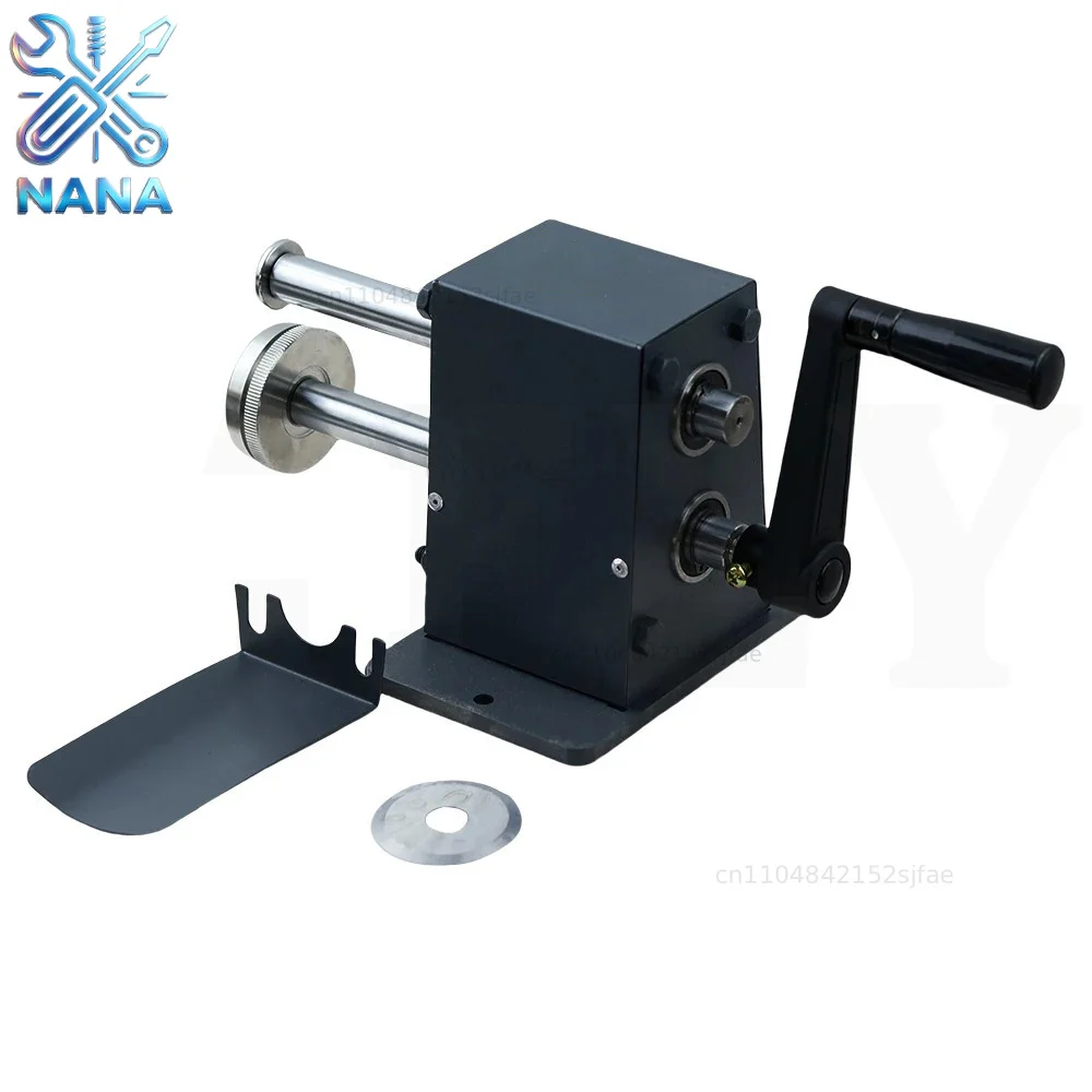 Leather Sole Cutting Machine Handmade Shoemaker Leather Sole Making Tool Various Materials Cutter Hand-Cranking Trimming Tools