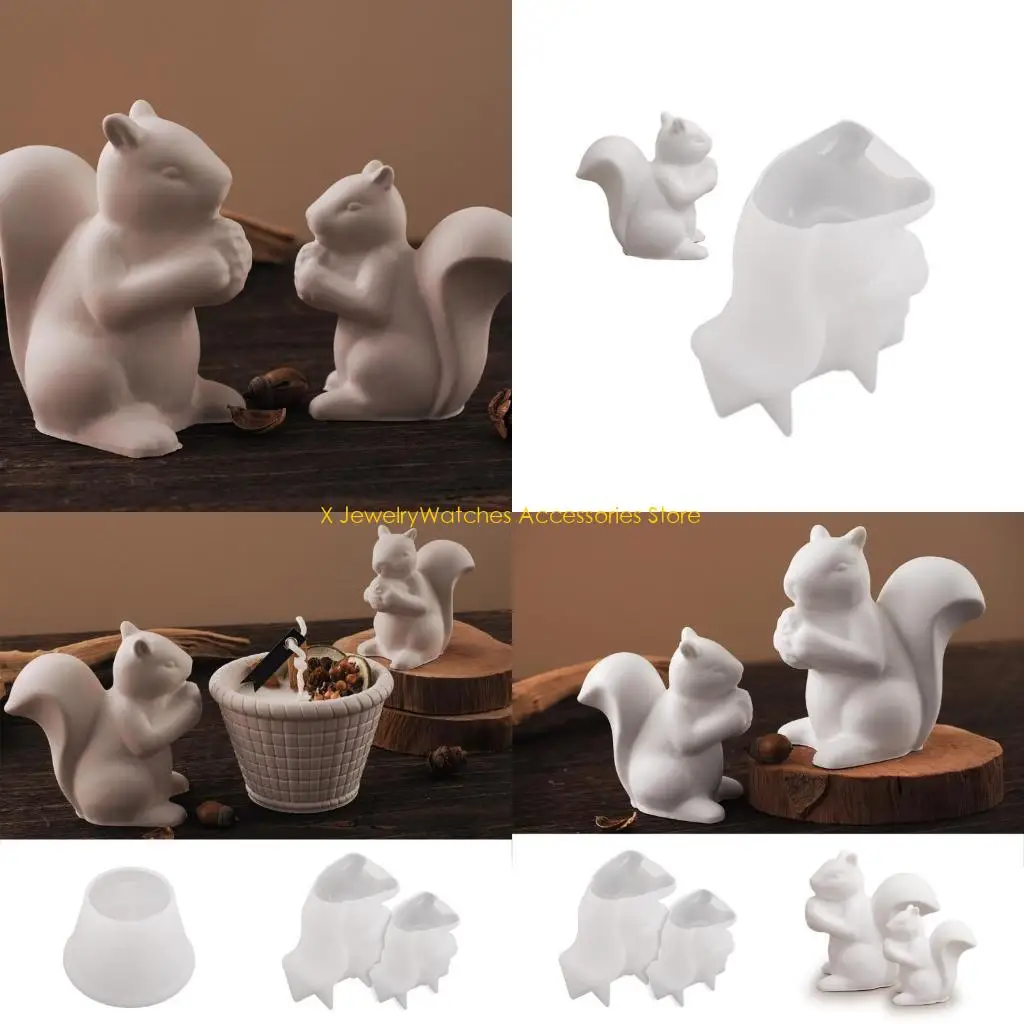 

31 кд удобная для пользователя силиконовая белка корзина для корзины для смолы и штукатурки произведения искусства