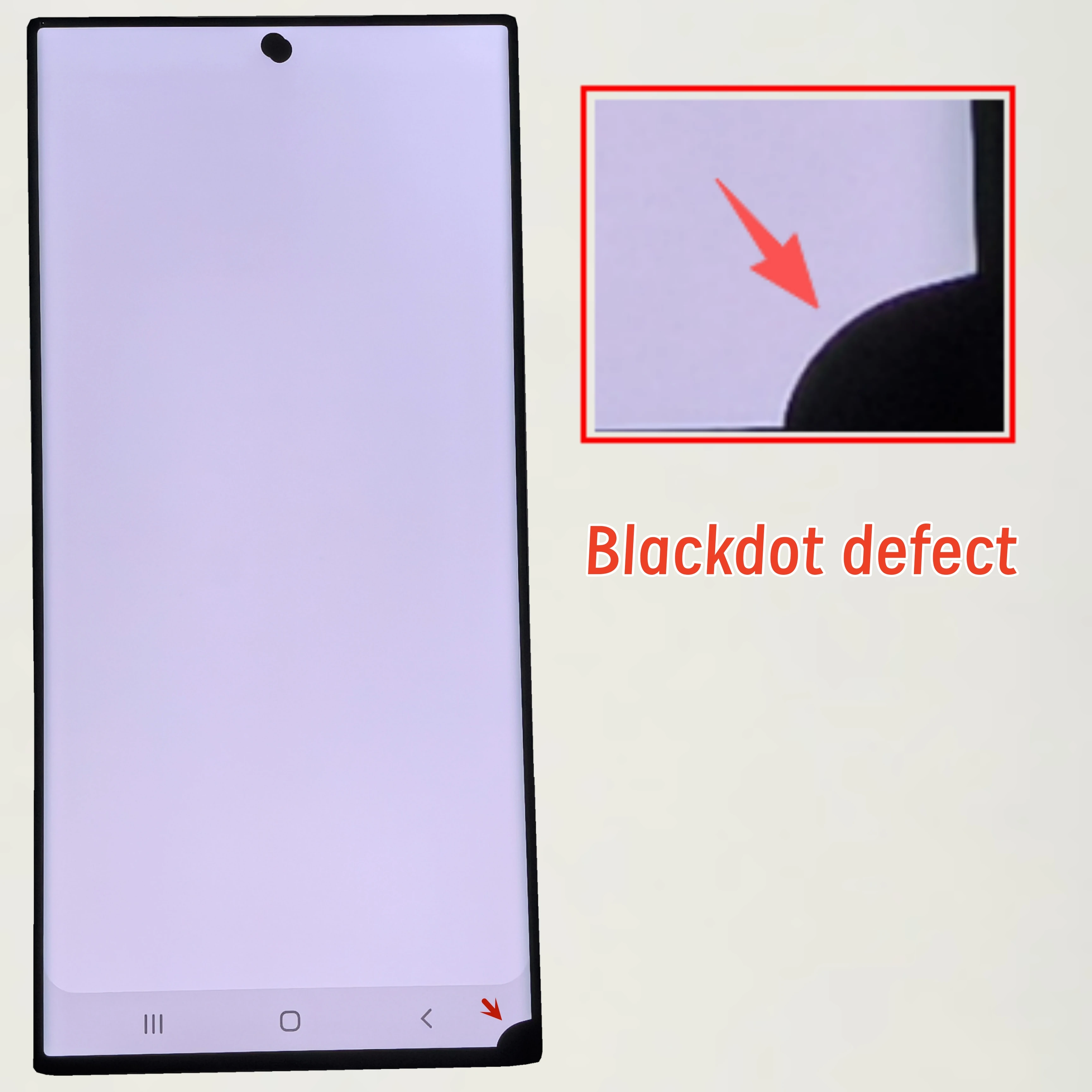 Wyświetlacz LCD z ekranem dotykowym i digitizerem, Super AMOLED 120Hz, z defektem, do Samsung S23 Ultra 5G S918 S918N S918D S918B S918U — zdjęcie produktu 2