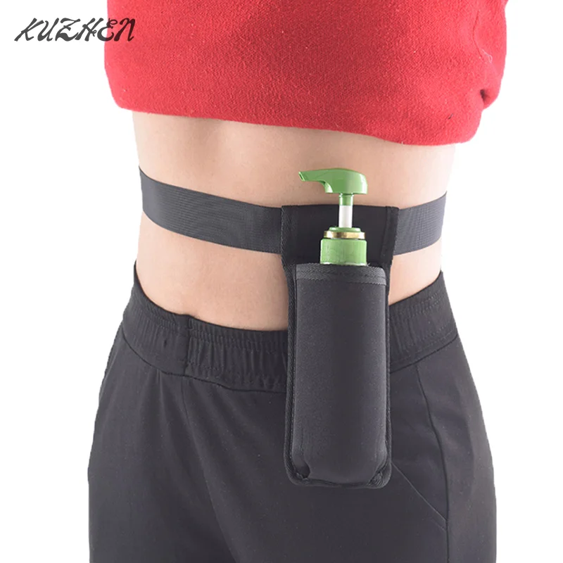 

Massage Bottle Holster Washable Oxford Cloth Storage Bags Hold 1 Bottles Massage Lotion Essence Oil Dispenser Waist Belt Holder