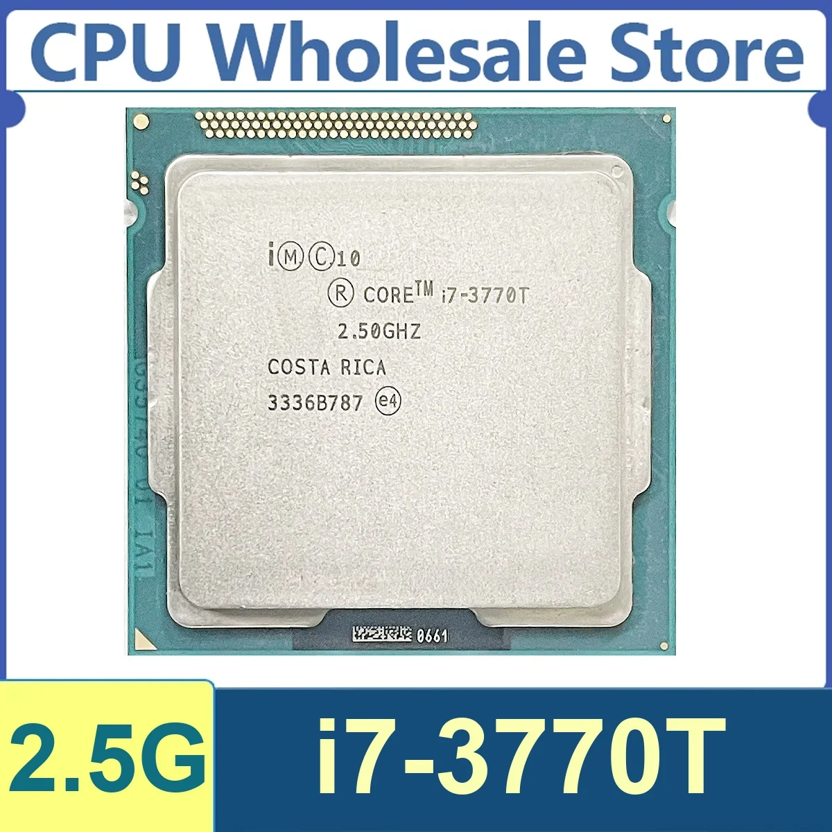 Xeon i7-3770T 4 Core 8 Thread 2,5GHz 45W 8MB Cache 22nm Ivy Bridge DDR3-1333/1600 MHz SR0PM LGA1155 HD Graphics 4000