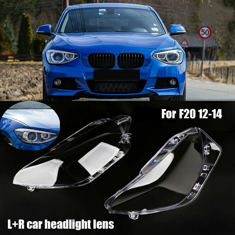 

Car Front Headlight Cover Auto Head Light Lamp Shell for BMW 1 Seriers F20 116I 118I 120I 2012-2014