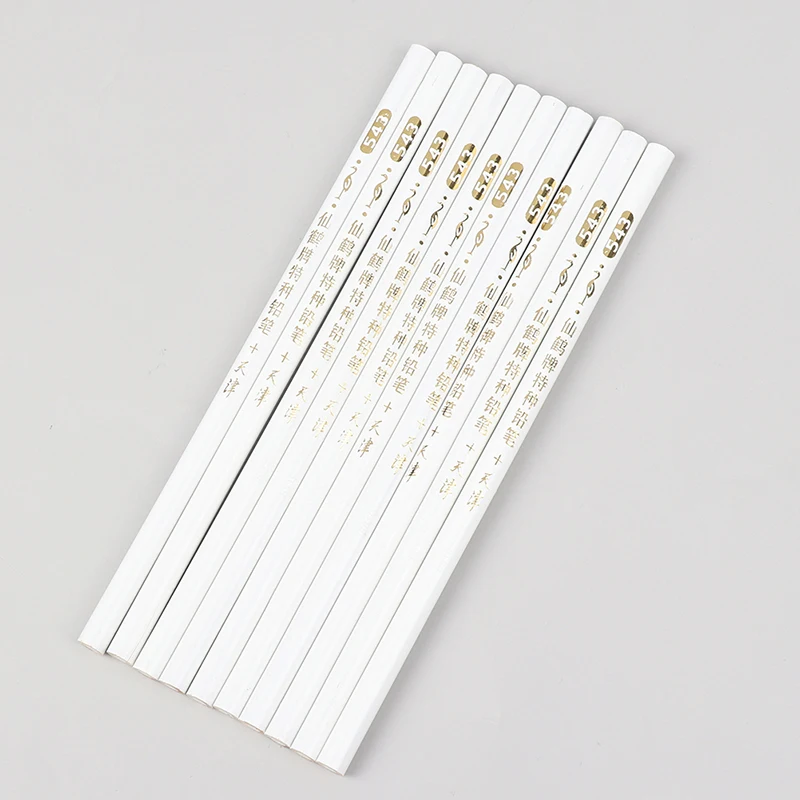 2 Pieces Special Pencil Glass Leather Plastic Metal Porcelain Dotted Line Marking Woodworking Clothing Pencil White Pencil