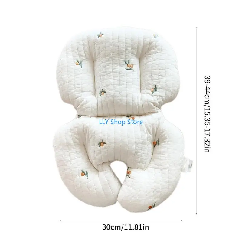 Almofada para cadeira jantar para bebê T8UD Tapete macio e confortável para a maioria carrinhos