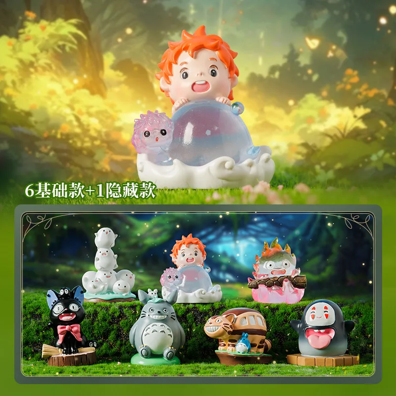 

2025 Creative Cute 2D Peripheral Forest Elf Blind Box Collectible figurines Fairy Tale Elf Scene Version Of The Blind Box Toy