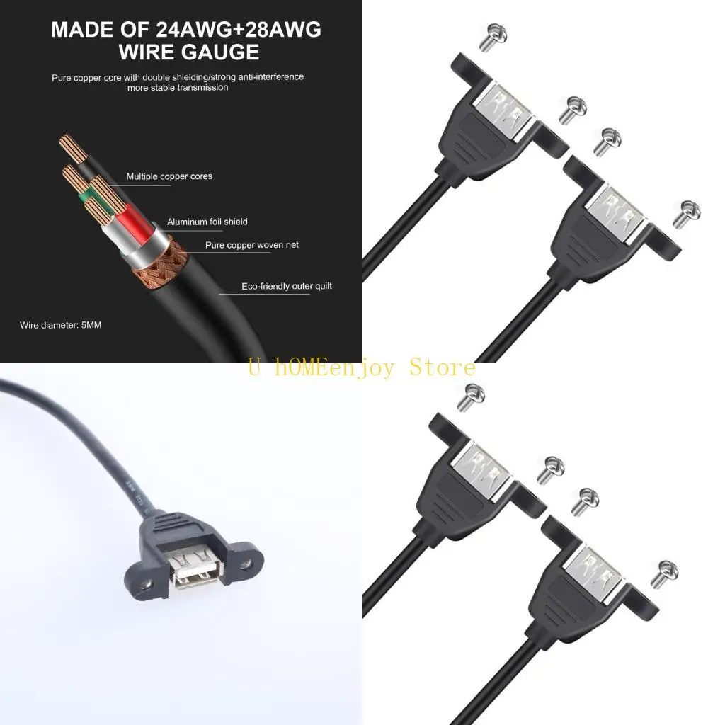 

B0KF 25CM-100CM USB 2.0 Женский док