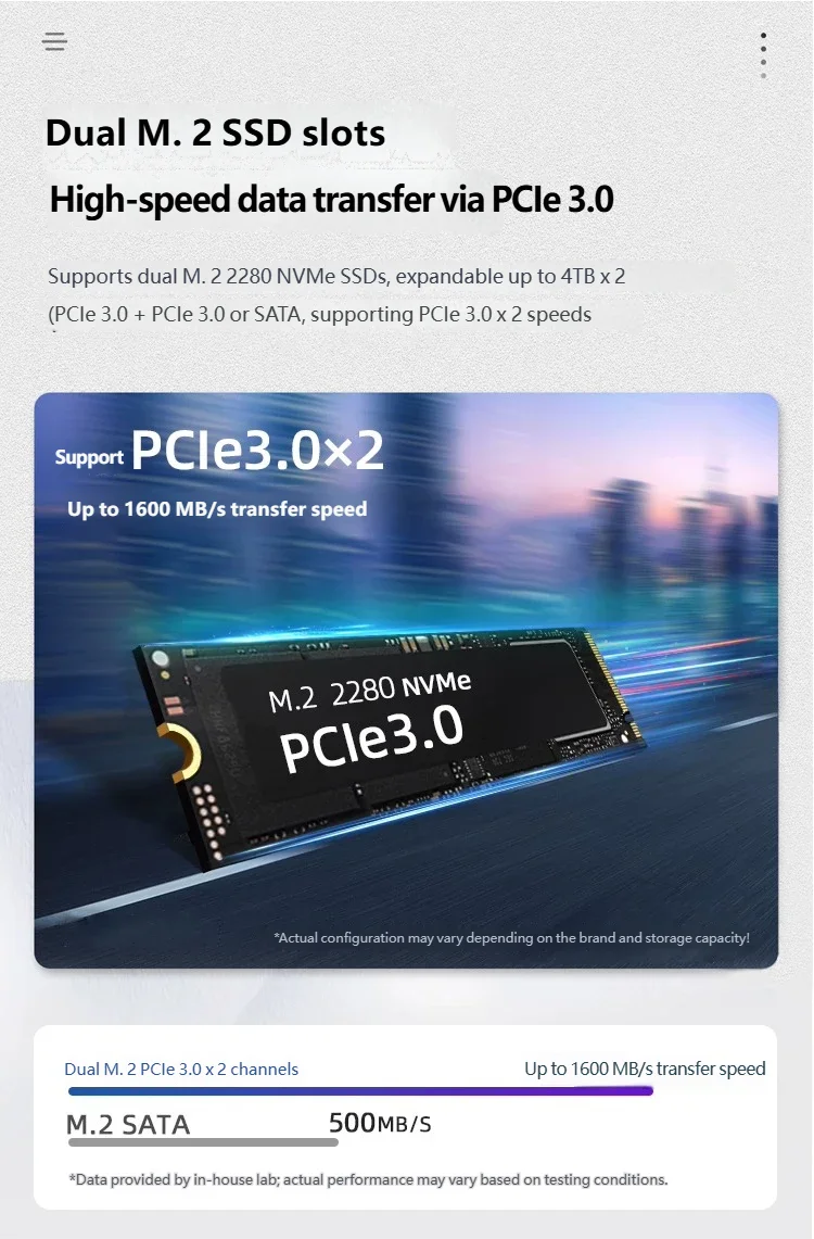MOREFINE M6 Intel N100/N200 Mini PC DDR5 Dual Channel RAM Dual M.2 SSD Windows 11 Pro WiFi 6 Bluetooth 5.2 Desktop Computer