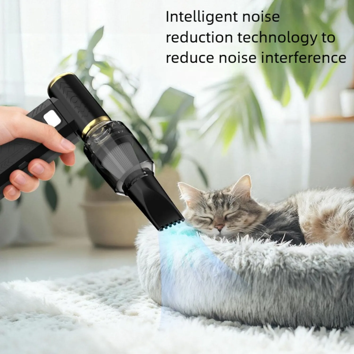 Cordless Compressed Air Duster & Vacuum Cleaner 2 in 1, Rechargeable Electric Air Duster, 250000RPM Dust Blower for PC, Keyboard