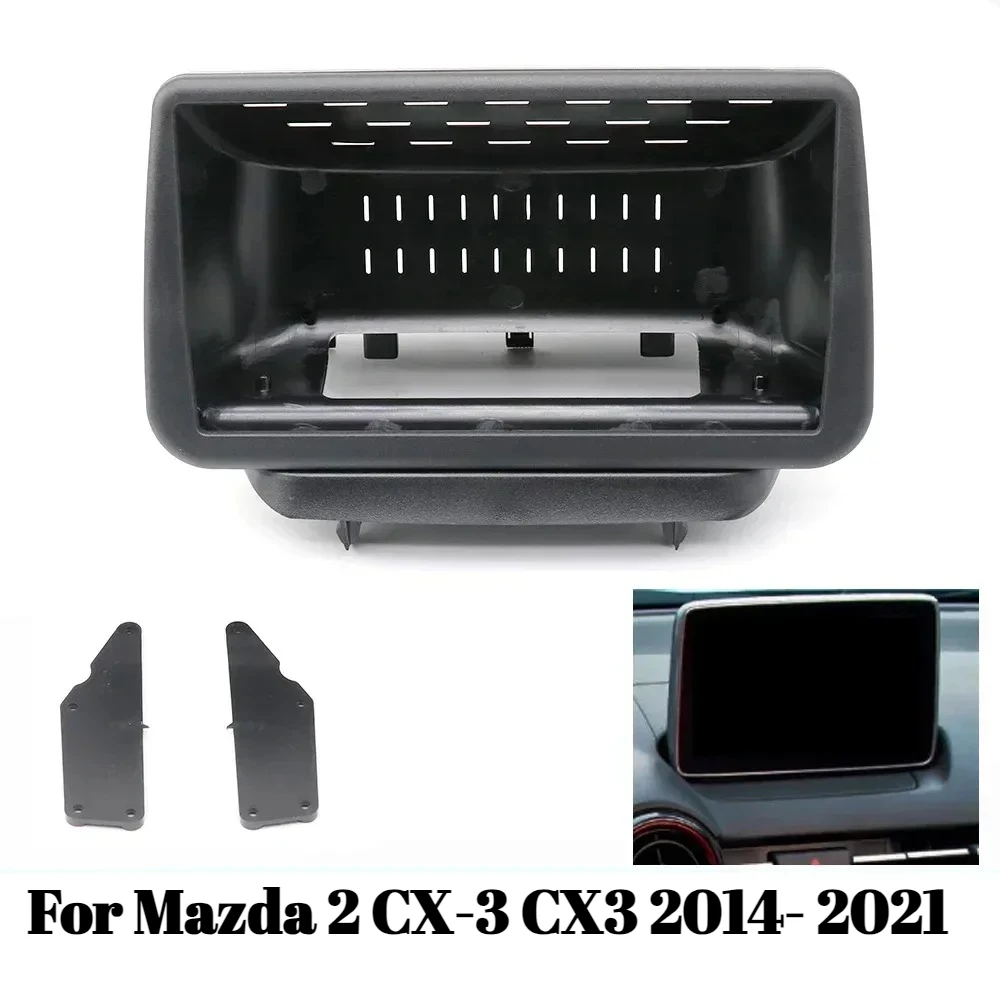 

9 Inch Car Radio Dashboard Frame Fascia Panel Kit For Mazda 2 CX-3 CX3 2014-2019 2020 2021 Android Stereo Installation