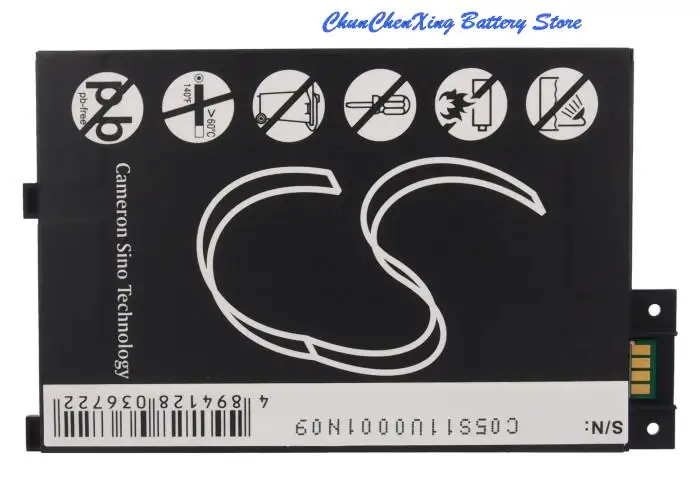 Bateria Cameron Sino para Amazon Kindle 3, Wi-fi, Grafite, 1900mAh, 170-1032-01, S11GTSF01A, 3G