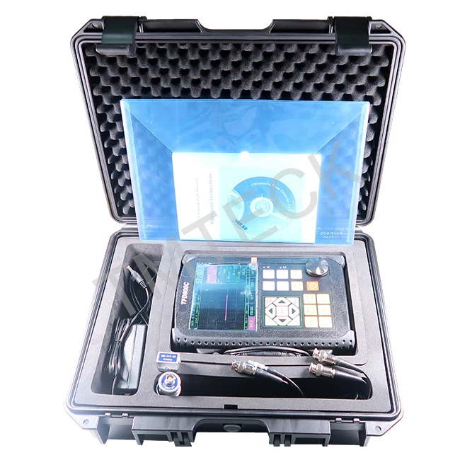 Use in direct sunlight and operation at extreme temperatures USB memory knob digital ultrasonic flaw detector TFD800C